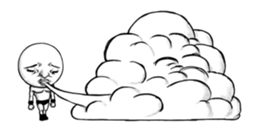 Resound! Moving! Cry of the heart sticker #11806036