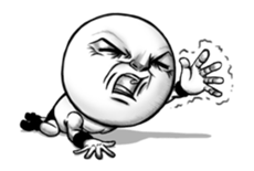 Resound! Moving! Cry of the heart sticker #11806037