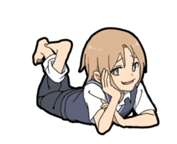 Lost of the boy's vocabulary Animated sticker #11806200