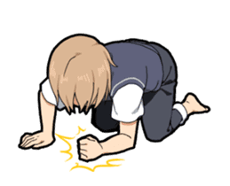 Lost of the boy's vocabulary Animated sticker #11806202