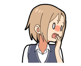 Lost of the boy's vocabulary Animated sticker #11806208