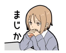 Lost of the boy's vocabulary Animated sticker #11806210