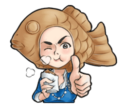 Naniwa MC Yuki-Chan sticker #11806759