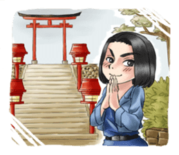 Naniwa MC Yuki-Chan sticker #11806761