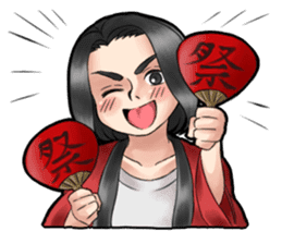 Naniwa MC Yuki-Chan sticker #11806763