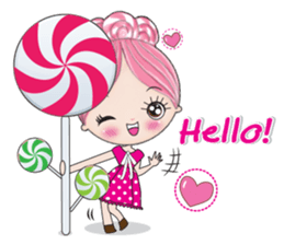 lollipop girl (English) sticker #11807224