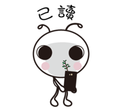 whiteant mary sticker #11807781