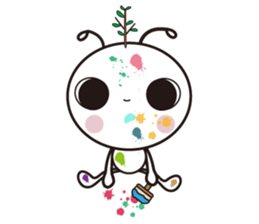 whiteant mary sticker #11807786