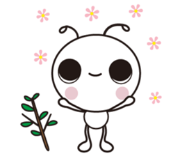 whiteant mary sticker #11807787