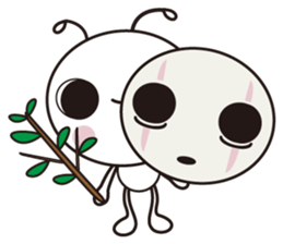 whiteant mary sticker #11807792