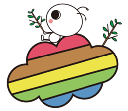 whiteant mary sticker #11807797