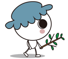 whiteant mary sticker #11807804