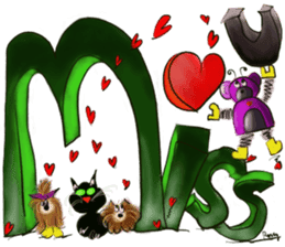 Rossy 3D bears sticker #11808057