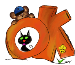 Rossy 3D bears sticker #11808069