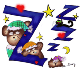 Rossy 3D bears sticker #11808072