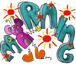 Rossy 3D bears sticker #11808073