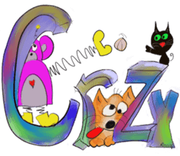 Rossy 3D bears sticker #11808074