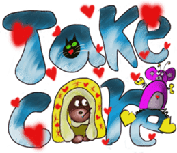 Rossy 3D bears sticker #11808076