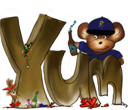 Rossy 3D bears sticker #11808081