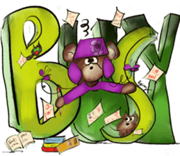 Rossy 3D bears sticker #11808084