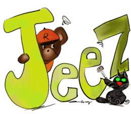 Rossy 3D bears sticker #11808088