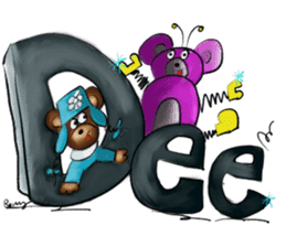 Rossy 3D bears sticker #11808090