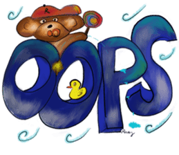 Rossy 3D bears sticker #11808091