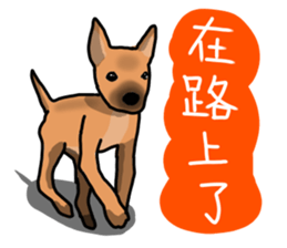 So cute dog (Mix) sticker #11808783