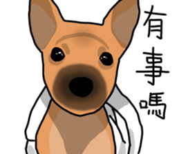So cute dog (Mix) sticker #11808791
