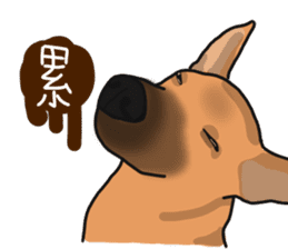 So cute dog (Mix) sticker #11808809