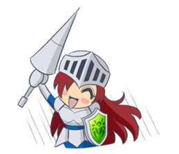 Knight-Layaya sticker #11808814
