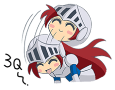 Knight-Layaya sticker #11808815