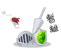 Knight-Layaya sticker #11808830