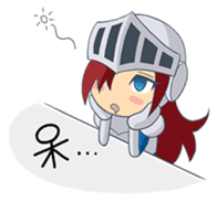 Knight-Layaya sticker #11808835