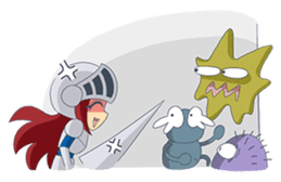 Knight-Layaya sticker #11808844