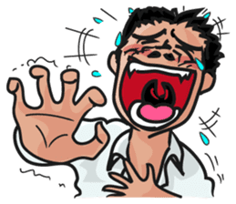 Asian general calm good young man sticker #11809037