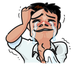 Asian general calm good young man sticker #11809053