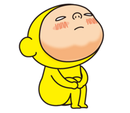 Pretty Yellow 23 sticker #11809262