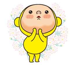 Pretty Yellow 23 sticker #11809277