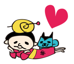 Miyako Island,Okinawa Prefecture dialect sticker #11809320