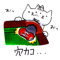 The CAWAII Billiards Cats