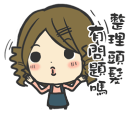 Hair Stylist sticker #11810149