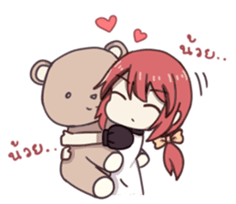 Bunbun's cute moment sticker #11810354