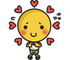 Summer sun sticker #11810662