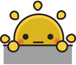 Summer sun sticker #11810688