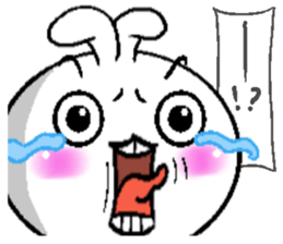 Haoxianglai rabbit sticker #11811001