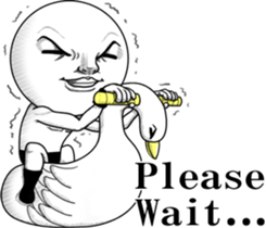 Be transmitted!Cry of handsome 2 sticker #11811483