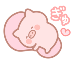 Honobono Butatan3 sticker #11811784