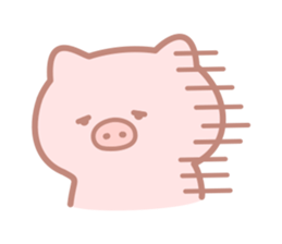 Honobono Butatan3 sticker #11811808