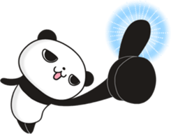 Nice guy Panda sticker #11812015